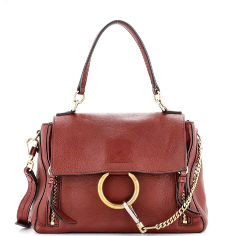 used chloe faye bag